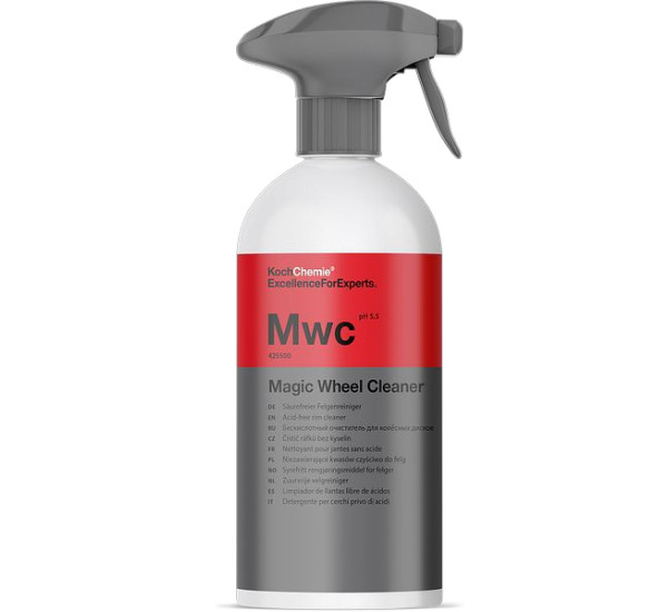 Очиститель для дисков безкислотный | KochChemie Magic Wheel Cleaner (Mwc) | Спрей 500 мл