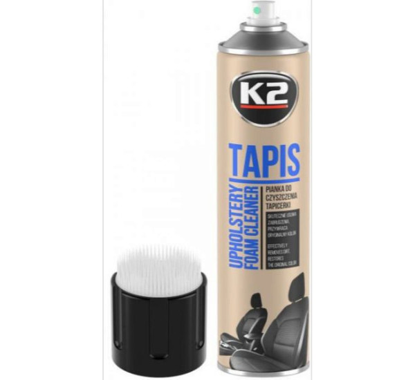 Очисник внутрішніх забруднень зі щіткою | K2 Tapis Aero | Аерозоль 600 мл