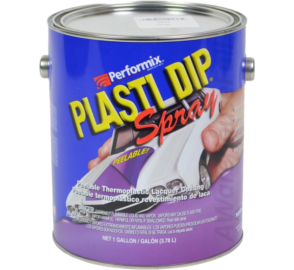 Жидкая резина | Plasti Dip Spray | Банка 4 л &mdash; Черный