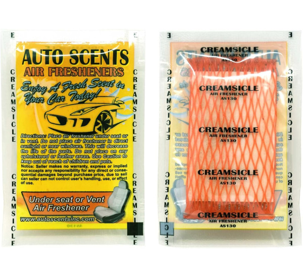 Ароматизатор в подушечке | Auto Scents Cremslice | Ванильное мороженое