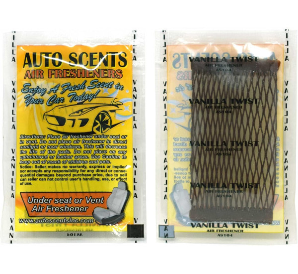 Ароматизатор в подушечке | Auto Scents Vanilla | Ваниль