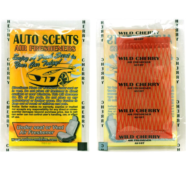 Ароматизатор в подушечке | Auto Scents Wild Cherry | Дикая вишня