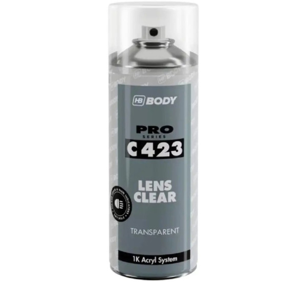 Лак для восстановления фар | BODY Lens Clear | Аэрозоль 400 мл.