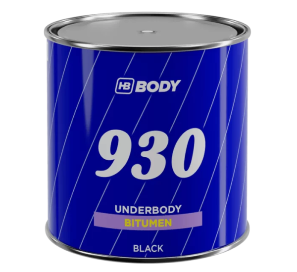 Средство защиты днища битумный | BODY 930 | Банка 5 кг &mdash; Черный