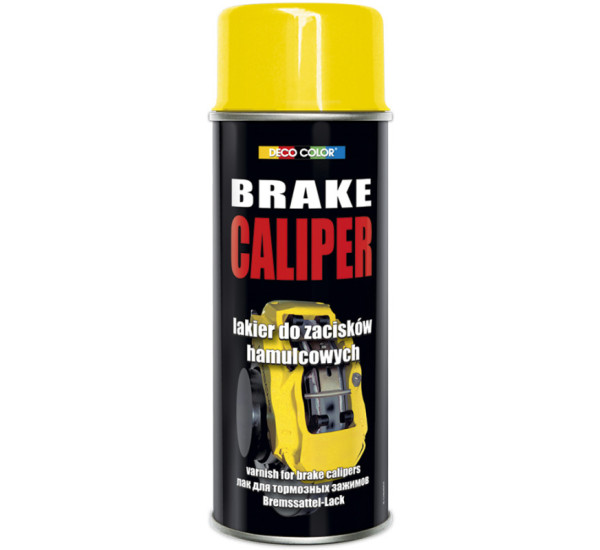 Краска для тормозных суппортов | Deco Color Brake Caliper | Аэрозоль 400 мл &mdash; Желтый