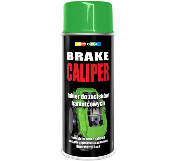 Краска для тормозных суппортов | Deco Color Brake Caliper | Аэрозоль 400 мл &mdash; Зеленый