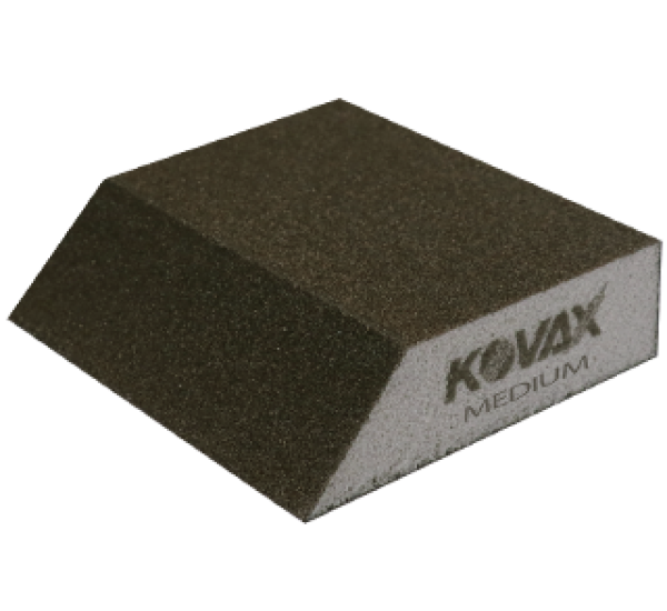 Губка шліфувальна Kovax Angel Sanding Block 4 side, 115 х 90 х 68 х 25 мм, Ultrafine