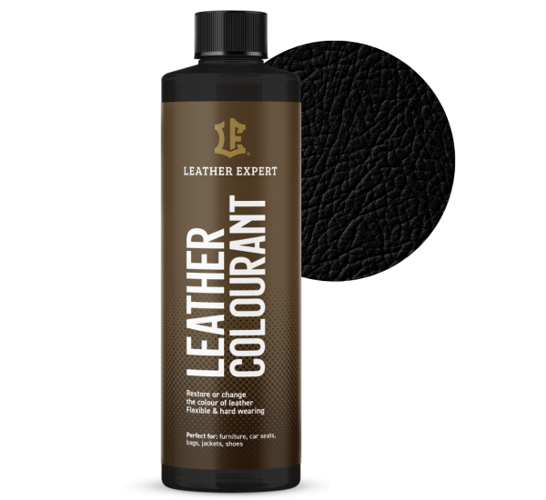Фарба для натуральної та штучної шкіри | Leather Expert Colourant | На розлив 250 г | 001 Black
