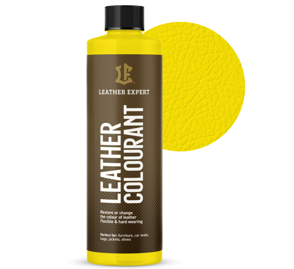 Фарба для натуральної та штучної шкіри | Leather Expert Colourant | На розлив 250 г | 010 Yellow