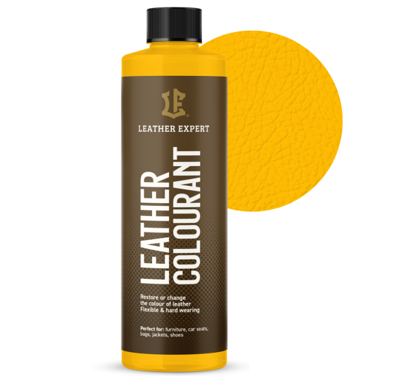Фарба для натуральної та штучної шкіри | Leather Expert Colourant | На розлив 250 г | 020 Golden Yellow