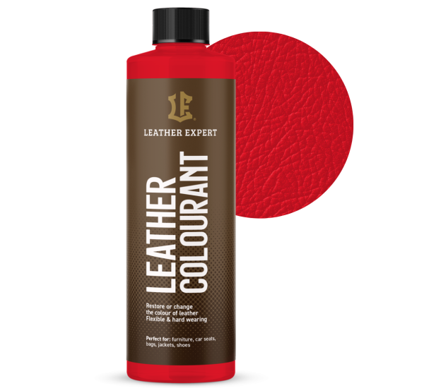Фарба для натуральної та штучної шкіри | Leather Expert Colourant | На розлив 250 г | 502 Red