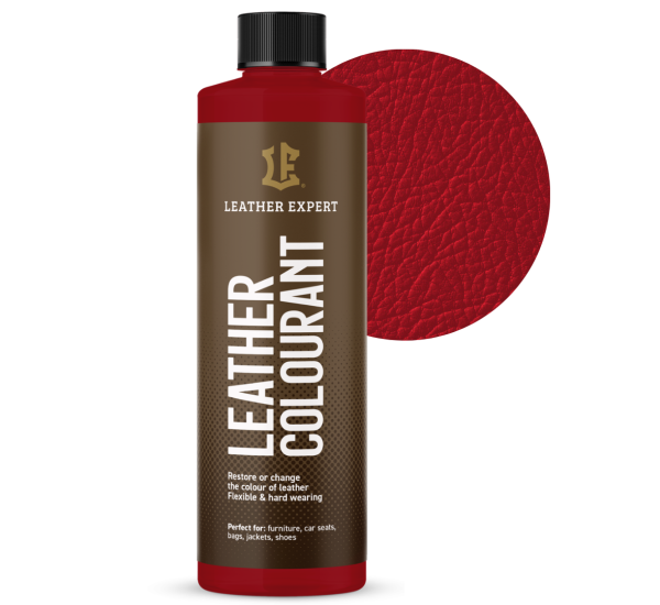 Фарба для натуральної та штучної шкіри | Leather Expert Colourant | На розлив 250 г | 503 Flamenco Red