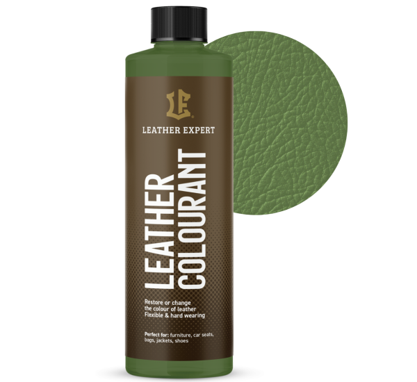 Фарба для натуральної та штучної шкіри | Leather Expert Colourant | На розлив 250 г | 601 Green