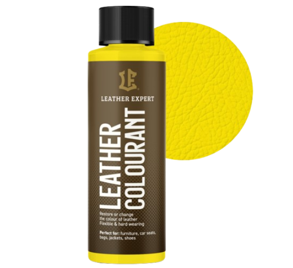 Фарба для натуральної та штучної шкіри | Leather Expert Colourant | На розлив 50 г | 010 Yellow