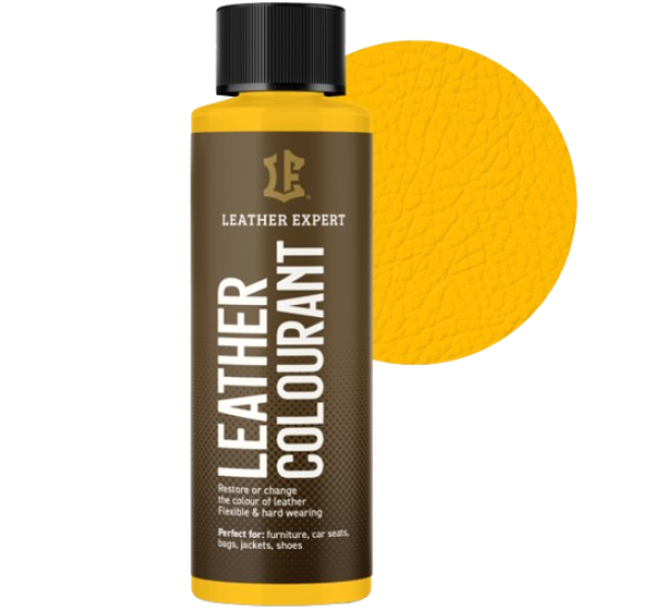 Фарба для натуральної та штучної шкіри | Leather Expert Colourant | На розлив 50 г | 020 Golden Yellow