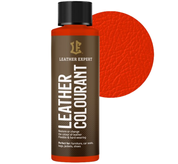 Фарба для натуральної та штучної шкіри | Leather Expert Colourant | На розлив 50 г | 501 Orange Red