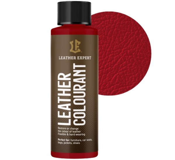 Фарба для натуральної та штучної шкіри | Leather Expert Colourant | На розлив 50 г | 503 Flamenco Red