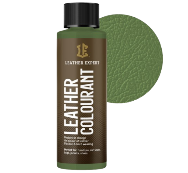 Фарба для натуральної та штучної шкіри | Leather Expert Colourant | На розлив 50 г | 601 Green