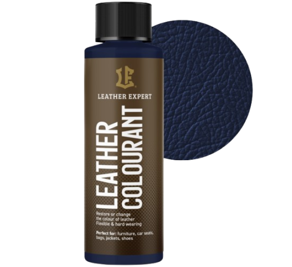 Фарба для натуральної та штучної шкіри | Leather Expert Colourant | На розлив 50 г | 704 Dark Blue