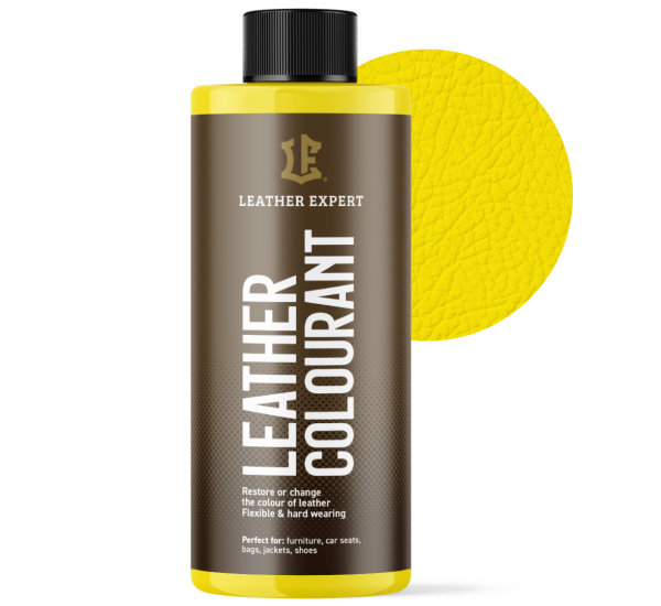 Фарба для натуральної та штучної шкіри | Leather Expert Colourant | На розлив 500 г | 010 Yellow