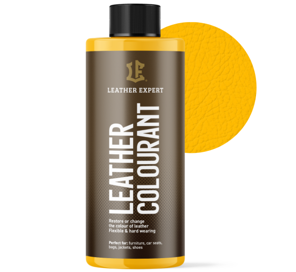 Краска для натуральной и искусственной кожи | Leather Expert Colourant | На разлив 500 г | 020 Golden Yellow