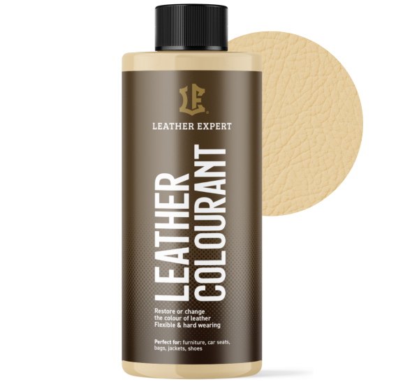 Фарба для натуральної та штучної шкіри | Leather Expert Colourant | На розлив 500 г | 106 Golden Cream