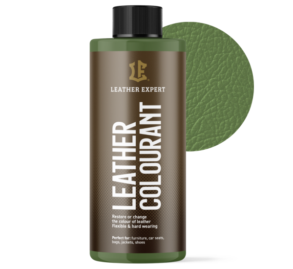 Фарба для натуральної та штучної шкіри | Leather Expert Colourant | На розлив 500 г | 601 Green