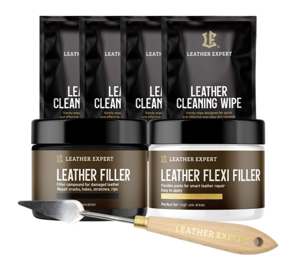 Набір шпаклівок для шкіри | Leather Expert