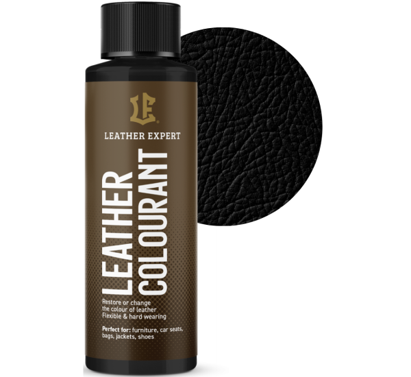 Фарба для шкіри | Leather Expert Colourant | На розлив 50 г — 001 Black
