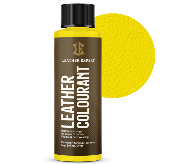 Фарба для шкіри | Leather Expert Colourant | На розлив 50 г — 010 Yellow