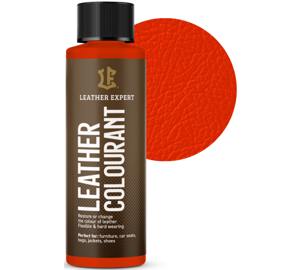 Фарба для шкіри | Leather Expert Colourant | На розлив 50 г — 501 Orange Red