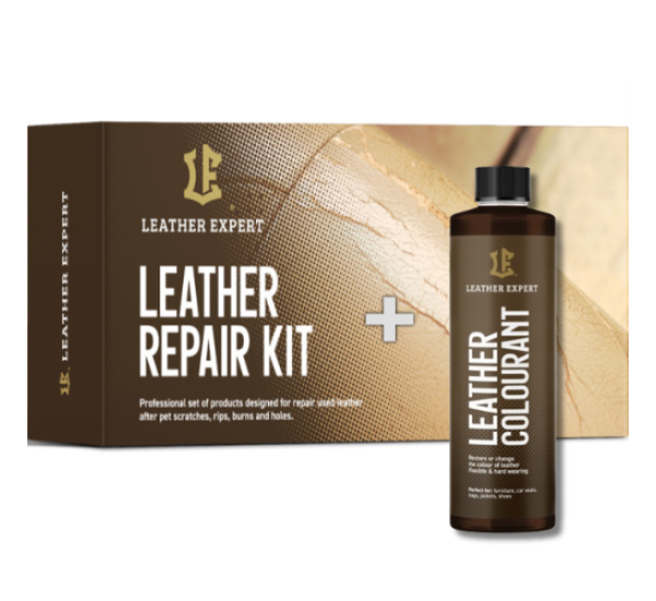 Набір для реставрації шкіри з фарбою | Leather Expert Repair Kit