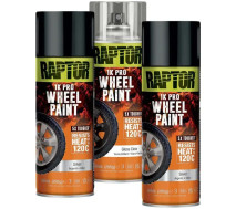 Набор для покраски дисков | RAPTOR Wheel Paint | 1,121 л — Черный полумат