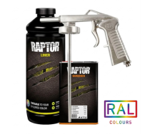 Защитное покрытие повышенной прочности + антипрокол добавка | RAPTOR King of Tough | 1 л — Под цвет