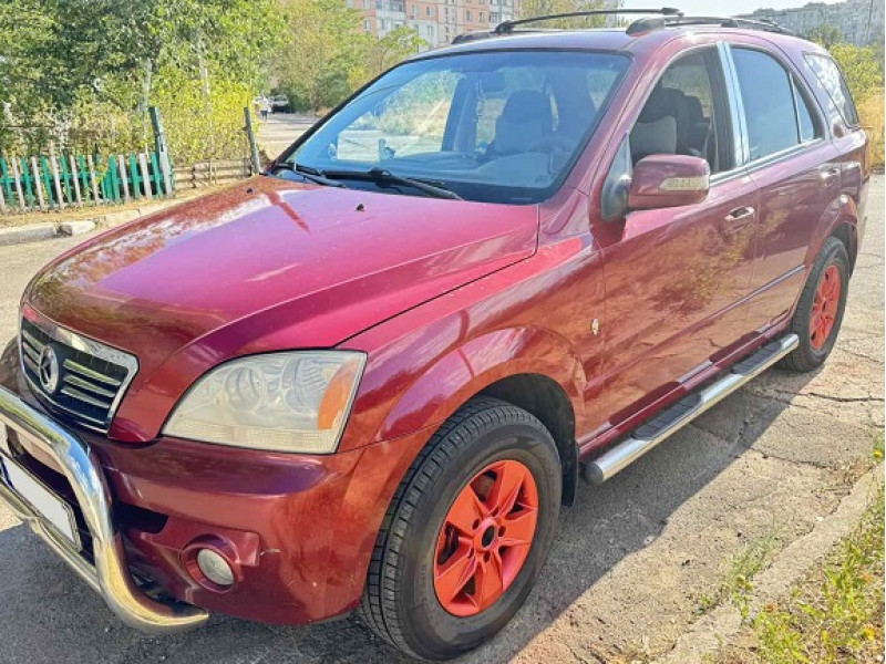 Kia Sorento з дисками у покритті BeLife Spray Sticker у кольорі Червоний (BLF_R2600)