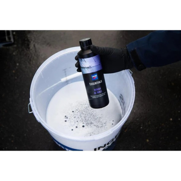 Шампунь с воском для автомобиля | Cartec Essentials Wash & Wax Shampoo | Бутылка 500 мл