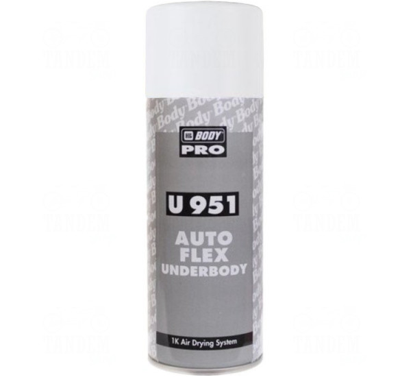 Антигравийное покрытие | BODY 951 Auto Flex | Аэрозоль 400 мл &mdash; Белый