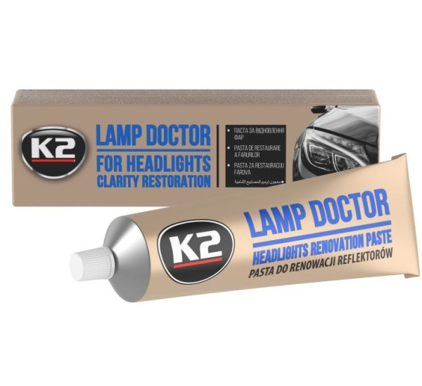 Полірувальна паста для фар | K2 Lamp Doctor | Тюбик 60 г