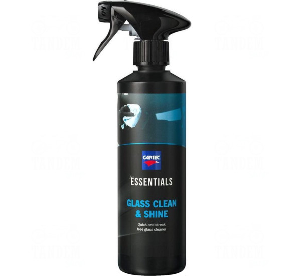 Очиститель для стекол | Cartec Essentials Glass Clean & Shine | Спрей 500 мл