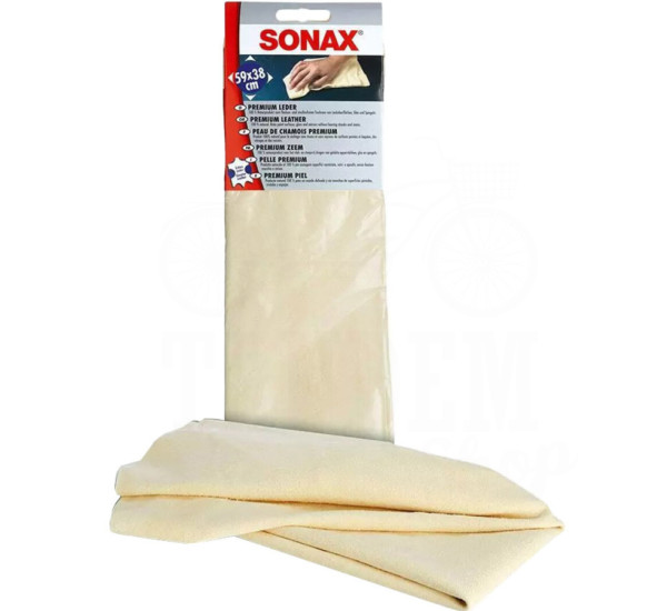 Салфетка кожаная | Sonax Premiumleder | 59 x 38 см
