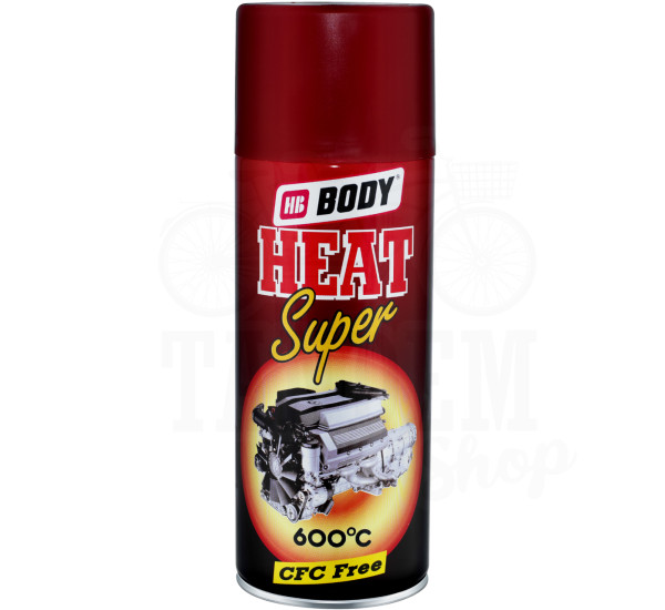 Краска для двигателя | BODY High Heat 600 &deg;C | Аэрозоль 400 мл &mdash; Коричневый