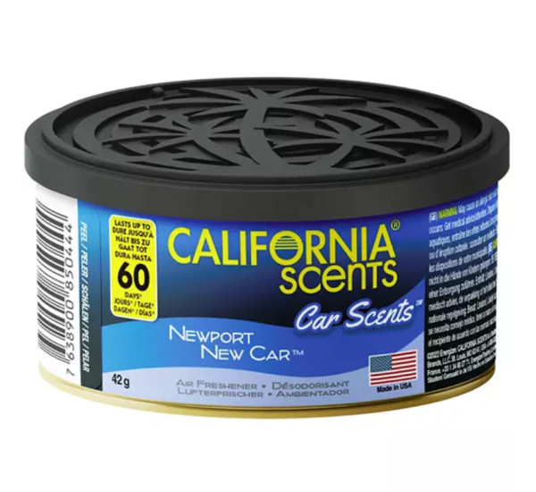 Ароматизатор сухий у баночці | California Scents Newport New Car | Новий автомобіль