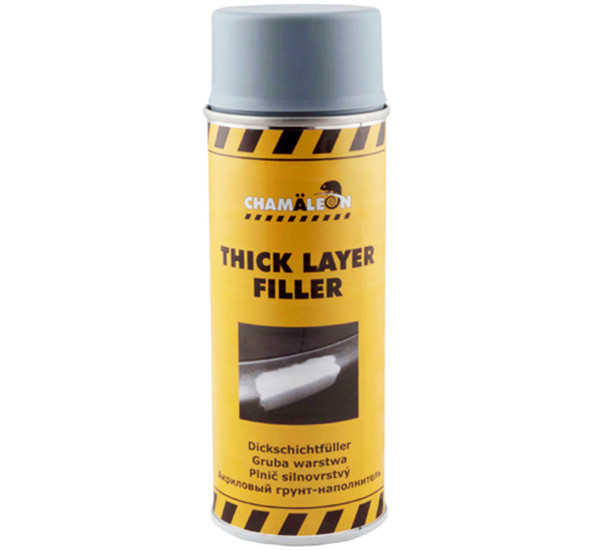 Дно-наполнитель акриловый | Chamaeleon Thick Layer Filler | Аэрозоль 400 мл &mdash; Серый