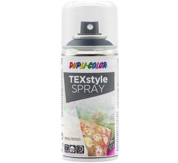 Краска для ткани и текстиля | Dupli Color TexStyle | Аэрозоль 150 мл &mdash; Черный