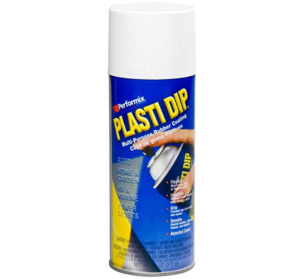 Жидкая резина | Plasti Dip | Аэрозоль 400 мл &mdash; Белый мат