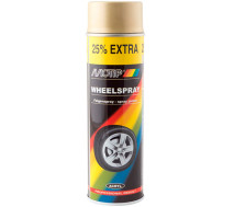 Краска для дисков | Motip Wheelspray | Аэрозоль 500 мл &mdash; Золотистый