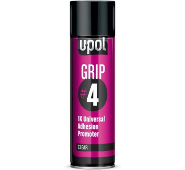 Усилитель адгезии | U-Pol Grip #4 | Аэрозоль 450 мл &mdash; Прозрачный