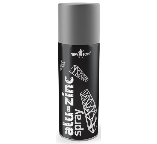 Грунт с цинком и алюминием | NewTon Alu-Zinc Spray | Аэрозоль 400 мл