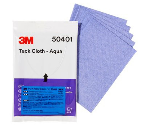Салфетки антистатические | 3M Tack Cloth Aqua | Упаковка 10 шт 43 x 30 см