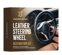 Набір для реставрації та догляду шкіри керма | Leather Expert SW Restoration Kit | Чорний